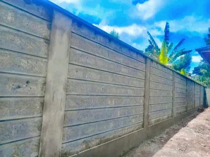 Residential Concrete Fence